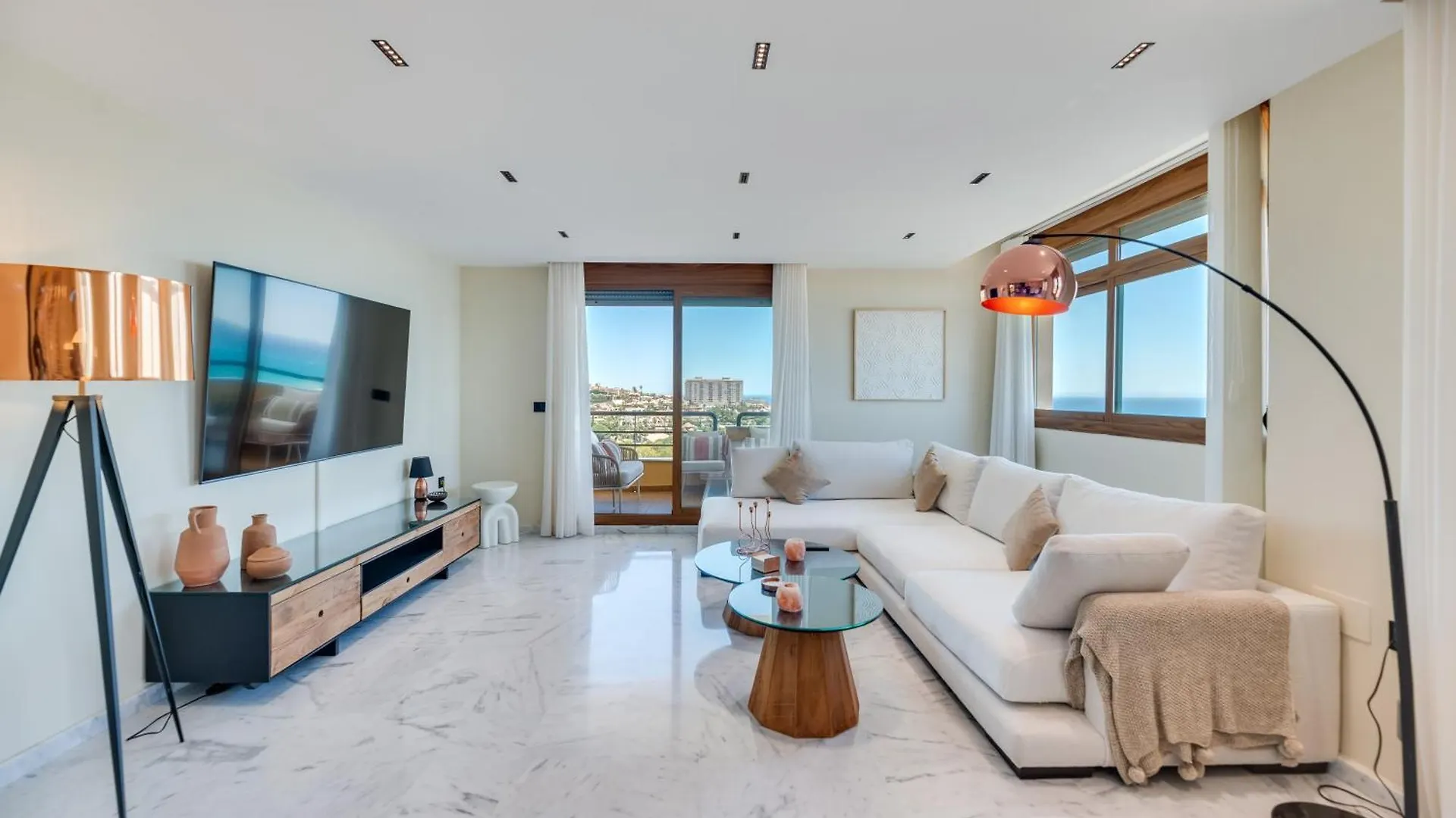 베날마데나코스타 Luxury 4Bdr Penthouse With Sea Views 아파트